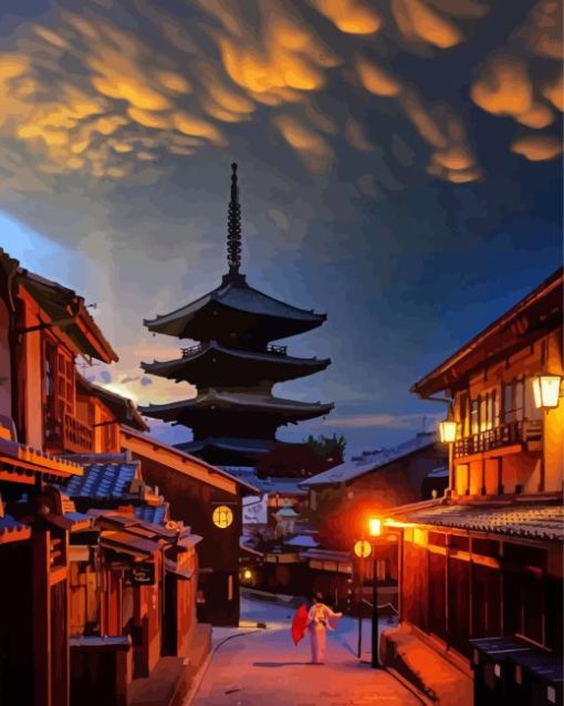 Yasaka Pagoda Japan Diamond Painting