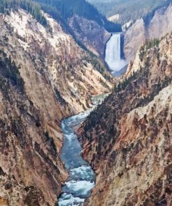 Yellowstone River Grand Canyon Diamond Painting