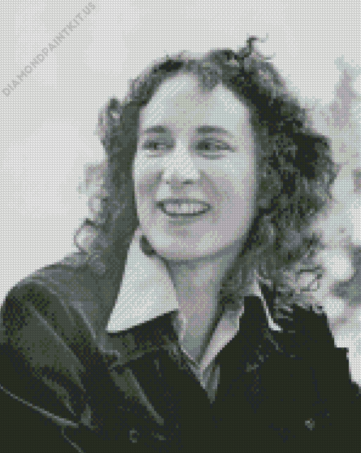 Young Margaret Atwood Diamond Painting