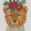 Animals With Flower Crown Diamond Painting