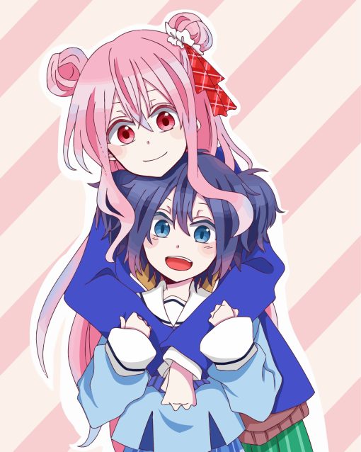 Asahi And Satou Happy Sugar Life Diamond Painting