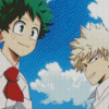 Bakugo And Deku Diamond Painting