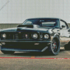 Black 69 Mustang Diamond Painting