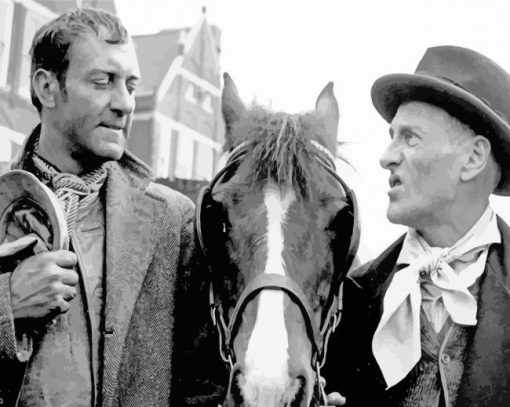 Black and White Steptoe and Son Diamond Painting