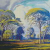 Bosveld by Jacobus Hendrik Pierneef Diamond Painting