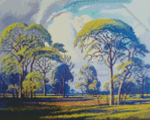 Bosveld by Jacobus Hendrik Pierneef Diamond Painting