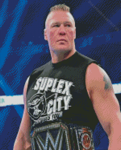 Brock Lesnar WWE Wrestler Diamond Painting