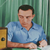 Buster Keaton Color Diamond Painting