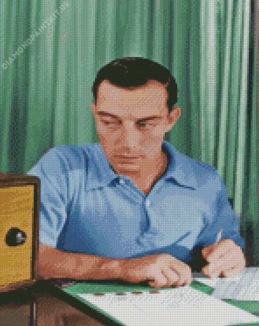 Buster Keaton Color Diamond Painting