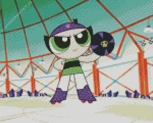 Buttercup Powerpuff Girl Diamond Painting