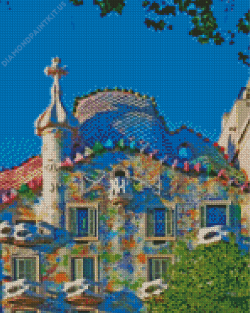 Casa Batllo Gaudi Diamond Painting