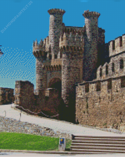 Castle Of Ponferrada Diamond Painting