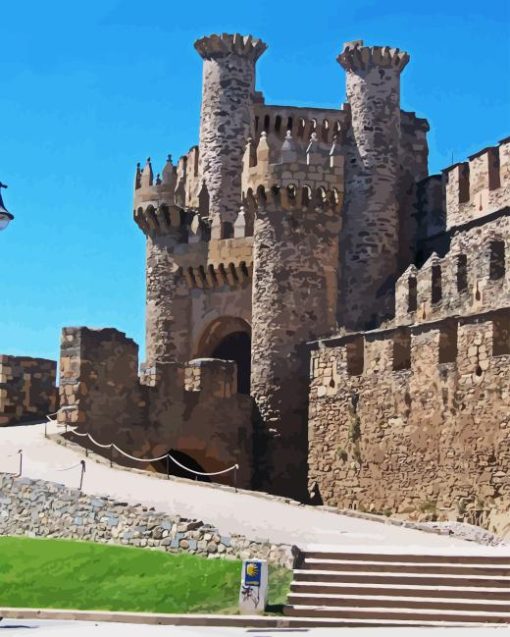 Castle Of Ponferrada Diamond Painting