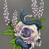 Cat Skull Diamond Painting