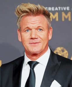 Classy Gordon Ramsay Diamond Painting