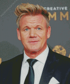 Classy Gordon Ramsay Diamond Painting