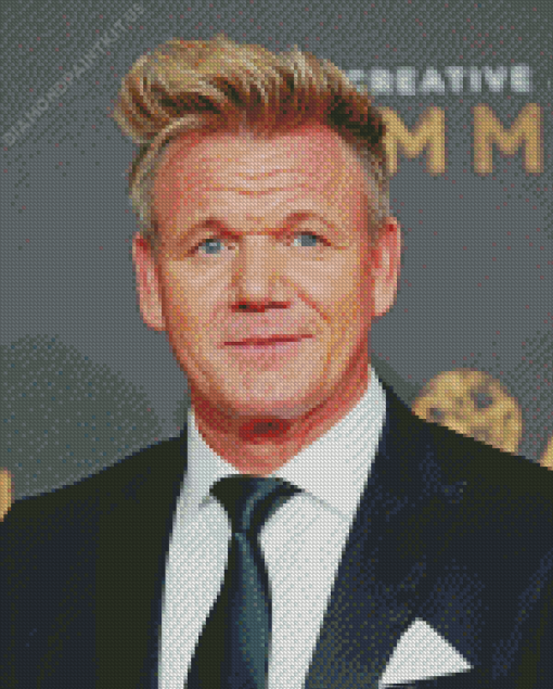 Classy Gordon Ramsay Diamond Painting