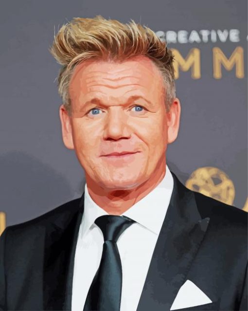 Classy Gordon Ramsay Diamond Painting