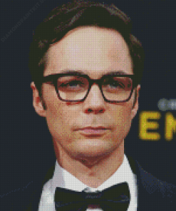 Classy Jim Parsons Diamond Painting