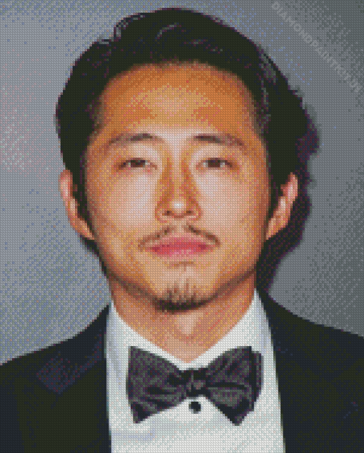 Classy Steven Yeun Diamond Painting