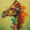 Colorful Giraffe Diamond Painting