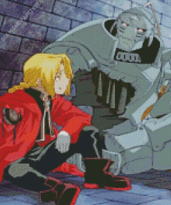 Edward Elric And Alphonse Diamond Painting