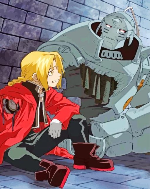 Edward Elric And Alphonse Diamond Painting