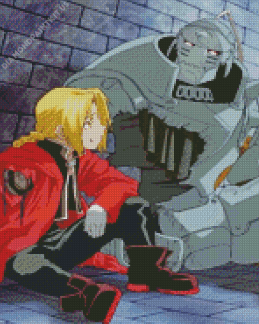 Edward Elric And Alphonse Diamond Painting