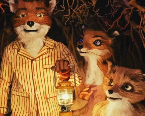 Fantastic Mr Fox Diamond Painting