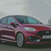 Ford Fiesta Car Diamond Painting