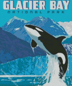Glacier Bay National Park Poster Diamond Painting