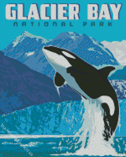 Glacier Bay National Park Poster Diamond Painting