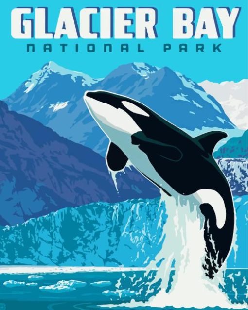 Glacier Bay National Park Poster Diamond Painting