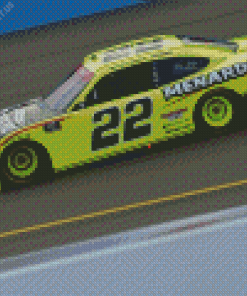 Green 22 Nascar Diamond Painting