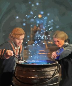 Hogwarts Legacy Game Diamond Painting