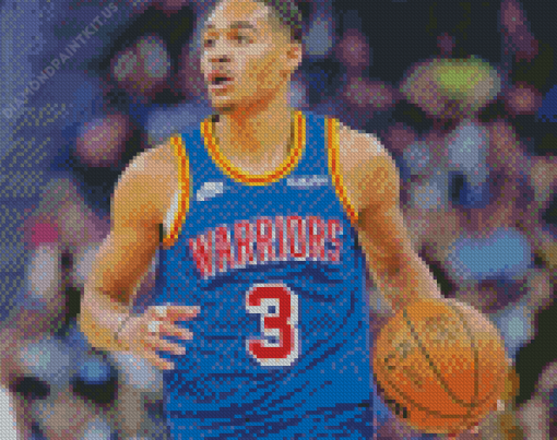 Jordan Poole Basketballer Diamond Painting