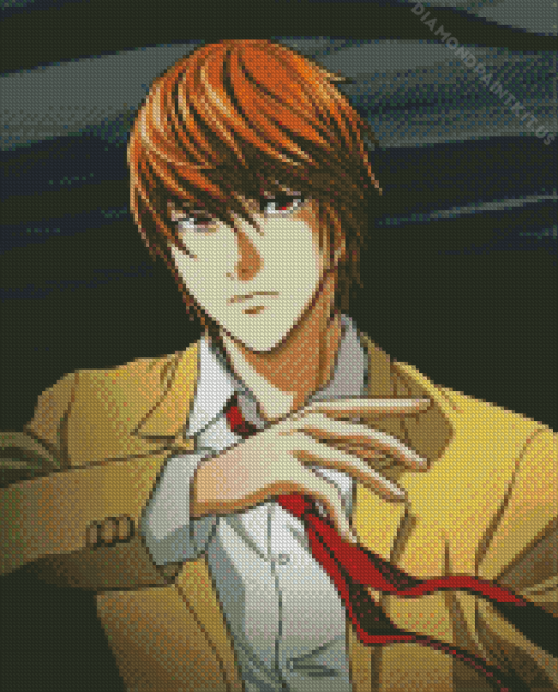 Light Yagami Anime Diamond Painting