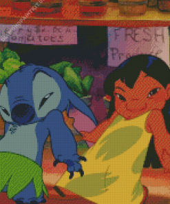 Lilo And Stitch Dancing Diamond Painting