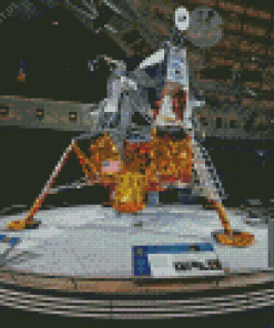 Lunar Module Diamond Painting