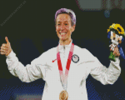 Megan Rapinoe Diamond Painting