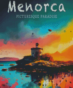 Menorca Poster Diamond Painting