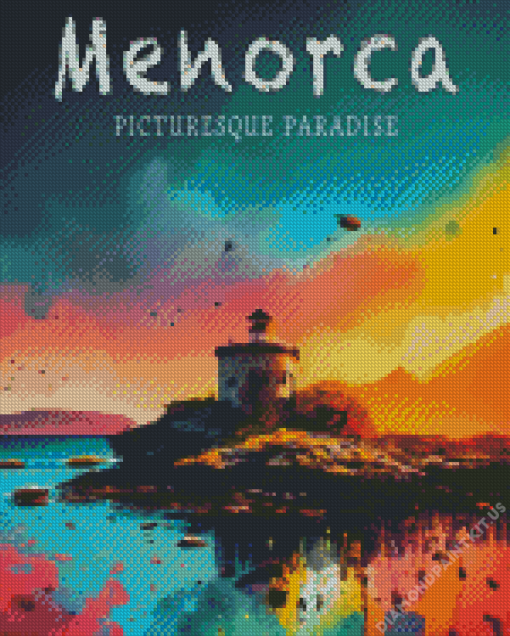 Menorca Poster Diamond Painting