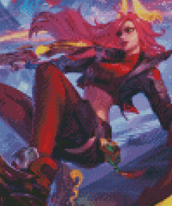 Miss Fortune LOL Diamond Painting