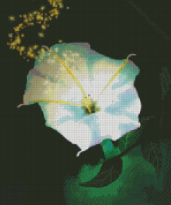 Moon Flower Sparkle Diamond Painting