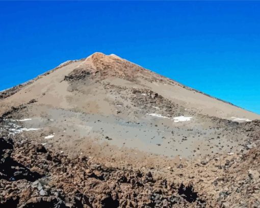 Mount Teide Diamond Painting