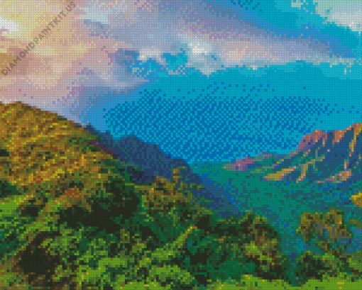 Napali Coast Diamond Painting