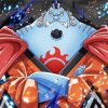 One Piece Fish Man Jinbe Diamond Painting