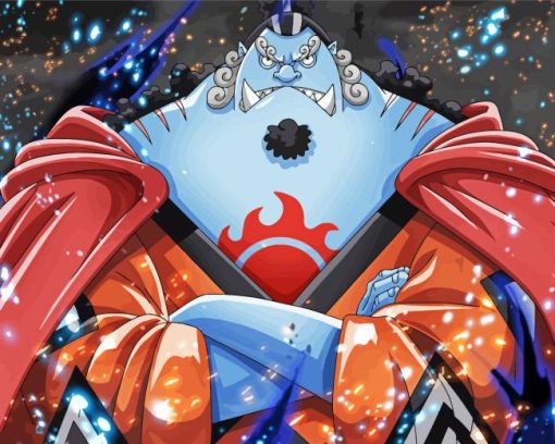 One Piece Fish Man Jinbe Diamond Painting