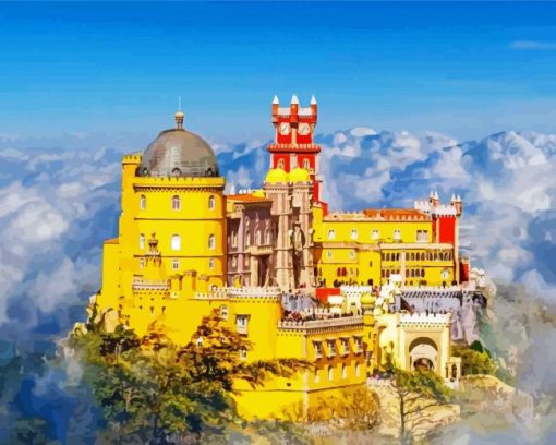 Pena National Palace Diamond Painting