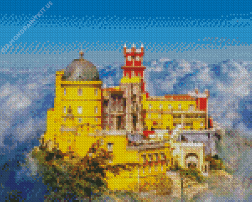 Pena National Palace Diamond Painting